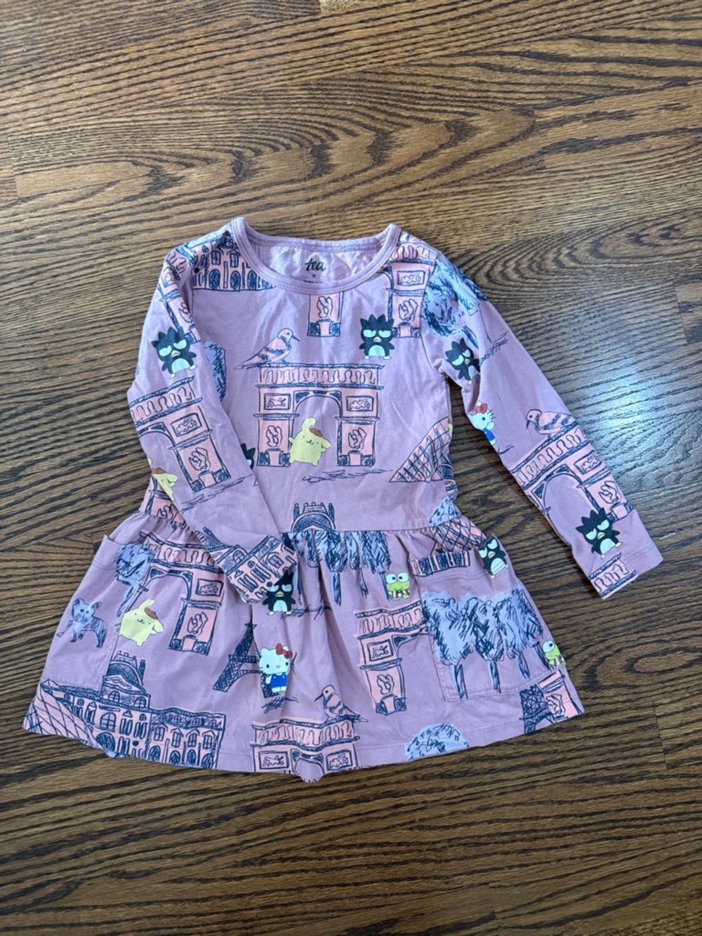 Tea Collection x Hello Kitty Long Sleeve Skater Dress